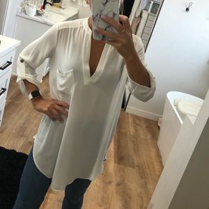Lush White Tunic